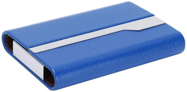 Main image of Walfront Business Card Holder, PU Leather Card Case with Magnetic (016#)