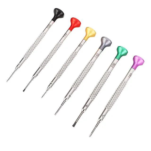 Alt view image 5 of 6 - WALFRONT Watch Repair Screwdriver Set 6 Piece S2 Alloy Steel