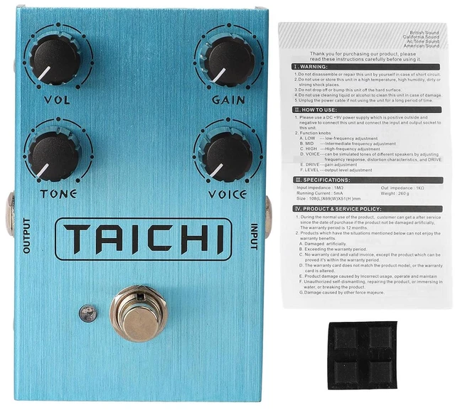 Alt view image 6 of 6 - Electric Guitar Effects Drive Electric Guitar Effects Drive Pedal, Guitar Reverb Effects Pedal Effector Guitar Reverb Effects Simulating Guitar Distortion and Overdrive Effects