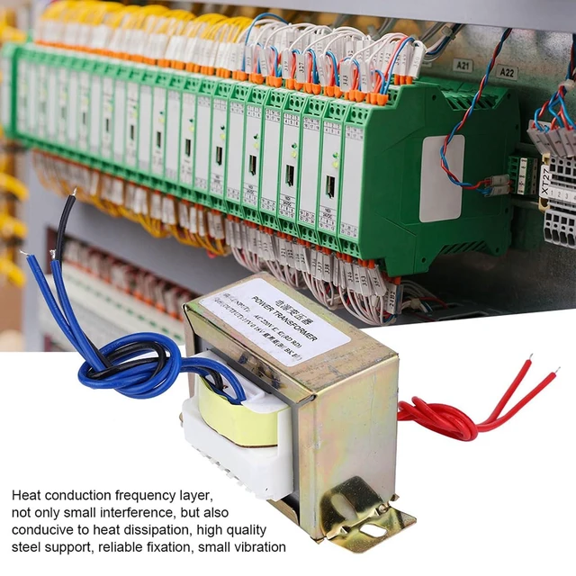 Alt view image 2 of 6 - Power Transformer, Amplifier Power Transformer 18V 50W AC 220V to AC 18V Electric Power Transformer for 2.1 Channel Amplifier Board Preamplifier, Isolated Power Transformer (94)