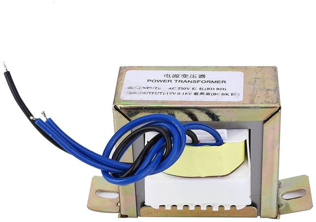 Alt view image 3 of 6 - Power Transformer, Amplifier Power Transformer 18V 50W AC 220V to AC 18V Electric Power Transformer for 2.1 Channel Amplifier Board Preamplifier, Isolated Power Transformer (94)