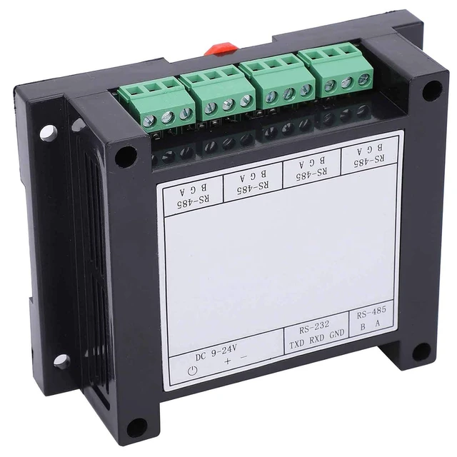 Alt view image 4 of 6 - Walfront Repeater Photoelectric Isolation Builtin DC/DC Isolated Power Supply Module Industrial Grade 4Channel RS485 Hub Sharer Splitter 300bps-115.2Kbps