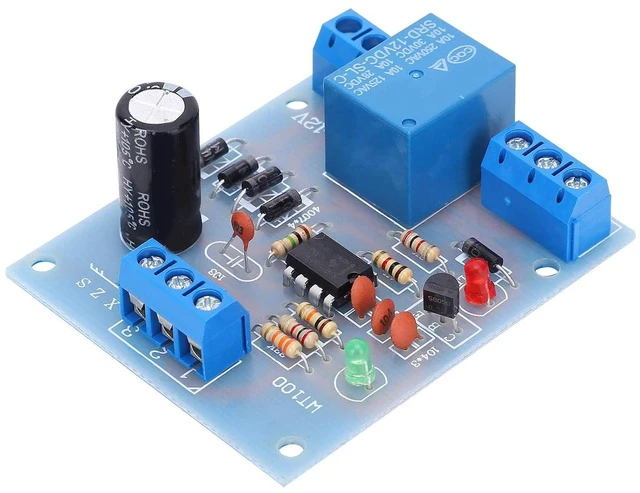 Main image of 12V DC Water Level Controller Automatic Liquid Level Sensor Switch Module for Control Filling Draining System with Anti Interference PCB Board