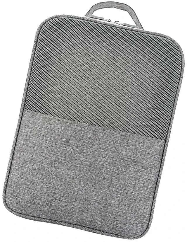 Main image of WALFRONT Shoe Pouch, Cationic Oxford Cloth Shoe Bag, (Deep Gray)