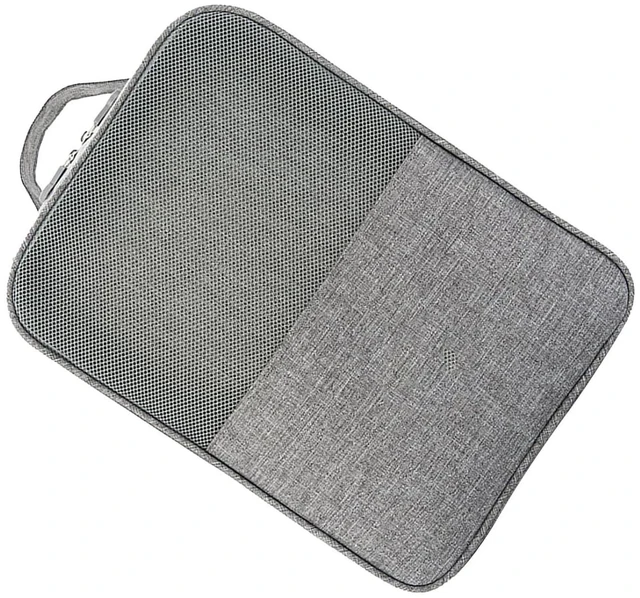 Alt view image 2 of 6 - WALFRONT Shoe Pouch, Cationic Oxford Cloth Shoe Bag, (Deep Gray)
