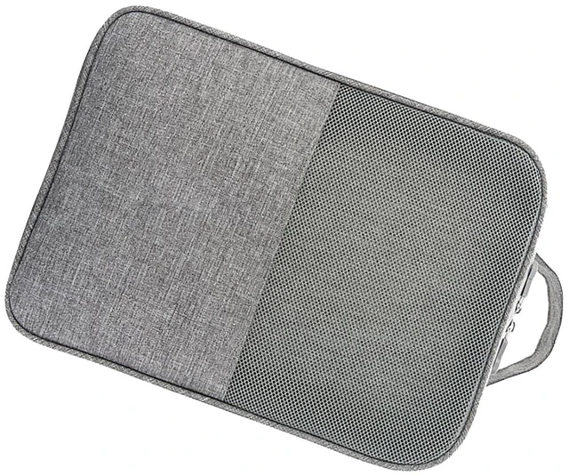 Alt view image 3 of 6 - WALFRONT Shoe Pouch, Cationic Oxford Cloth Shoe Bag, (Deep Gray)
