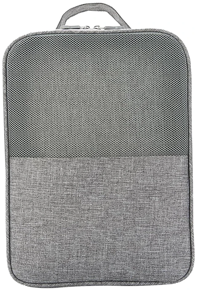 Alt view image 5 of 6 - WALFRONT Shoe Pouch, Cationic Oxford Cloth Shoe Bag, (Deep Gray)