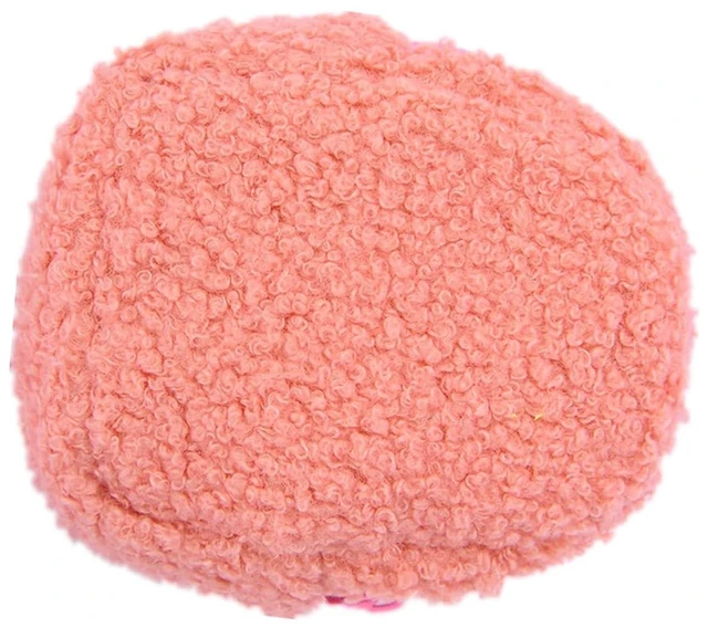 Main image of WALFRONT Plush Purse, Short Plush Portable Change Pouch with PP Cotton,
