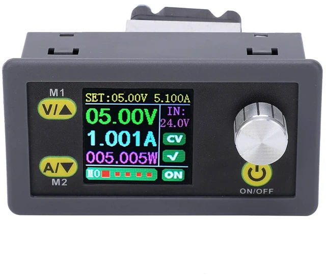 Alt view image 3 of 6 - WZ3605E 80W Boost Converter 5A Voltage Regulator, Programmable DC-DC Step Up Converter Module with LCD Display for Solar Panel Battery Charger DIY Power Supply
