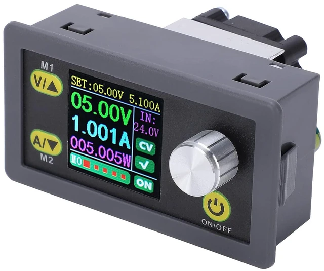 Main image of WZ3605E 80W Boost Converter 5A Voltage Regulator, Programmable DC-DC Step Up Converter Module with LCD Display for Solar Panel Battery Charger DIY Power Supply