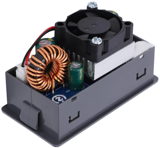 Alt view image 6 of 6 - WZ3605E 80W Boost Converter 5A Voltage Regulator, Programmable DC-DC Step Up Converter Module with LCD Display for Solar Panel Battery Charger DIY Power Supply