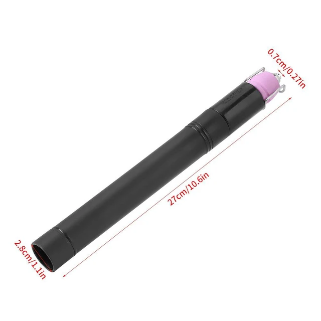 Alt view image 5 of 6 - SG55/AG60 Plasma Cutter Torch Head Body Black Color Arc AIR Plasma Cutter Straight Torch Body Replacement
