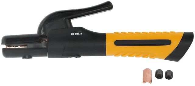 Main image of Welding Stinger Welding Electrode Holder Stick Electrode Holder 800A Jaw Design Welder Holding Clamp Rod Plier Welding Rod Clamp for Welding Machine Brass