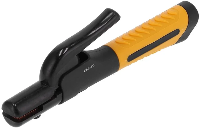 Alt view image 6 of 6 - Welding Stinger Welding Electrode Holder Stick Electrode Holder 800A Jaw Design Welder Holding Clamp Rod Plier Welding Rod Clamp for Welding Machine Brass