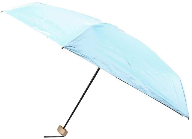 Main image of Walfront Travel Umbrella, 6 Ribs Umbrella Impact Cloth Folding Parasol,