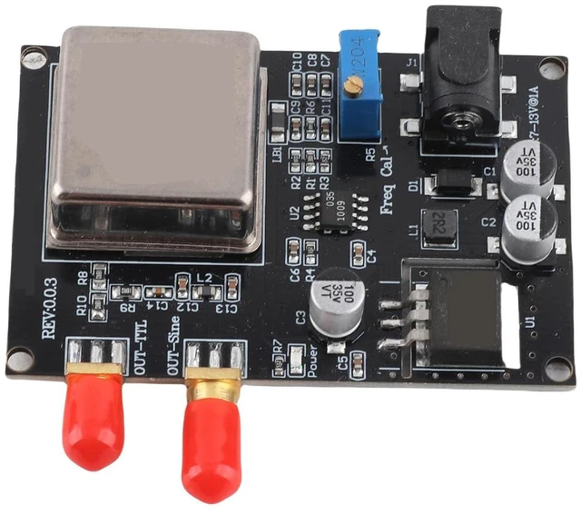 Alt view image 2 of 6 - 10MHz OCXO Frequency Standard Module Ultra Low Phase Noise SMA Reference Source for Sync Lab Equipment Ham Radio