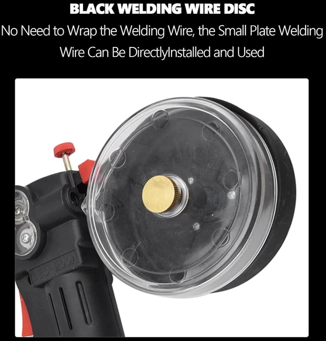 Alt view image 4 of 6 - Spool Gun 200A CO2/180A Mixed Gases Air Cooled Aluminum Welding MIG Welder Accessory with Closed Spool Box for Trailers Cars Boats High Altitude Maintenance (Spool Gun)