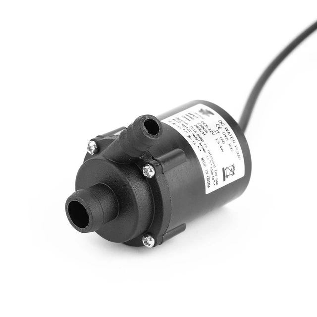 Alt view image 5 of 6 - Brushless Submersible Motor Water Pump Low Pressure Solar Cooling 6V 12V DC 200L/H Micro JT-160A