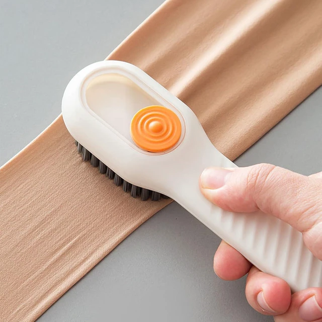 Alt view image 3 of 6 - WALFRONT Liquid Shoe Brush, Plastic Shoe Brush Cleaner with Automatic
