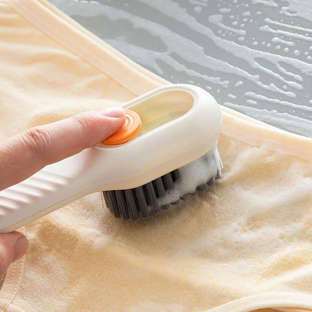 Alt view image 6 of 6 - WALFRONT Liquid Shoe Brush, Plastic Shoe Brush Cleaner with Automatic