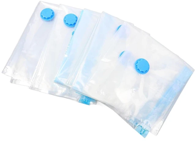 Alt view image 2 of 6 - WALFRONT Compression Storage Bag Set, PE PET Vacuum Compression Bags with