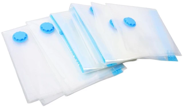 Alt view image 3 of 6 - WALFRONT Compression Storage Bag Set, PE PET Vacuum Compression Bags with