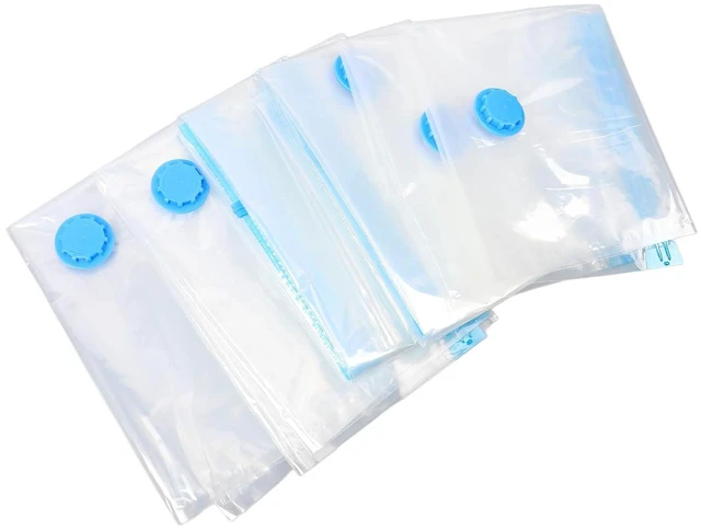 Alt view image 5 of 6 - WALFRONT Compression Storage Bag Set, PE PET Vacuum Compression Bags with