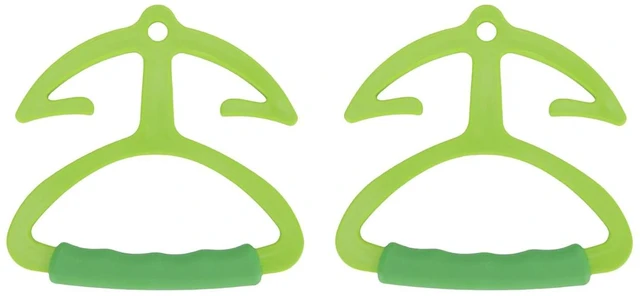 Main image of Walfront Grocery Bag Carrier Handle, ABS Shopping Bag Holder 2 Pack, Soft