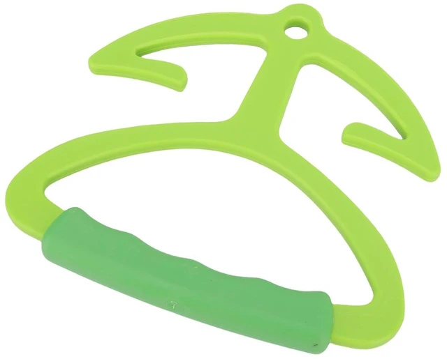 Alt view image 6 of 6 - Walfront Grocery Bag Carrier Handle, ABS Shopping Bag Holder 2 Pack, Soft