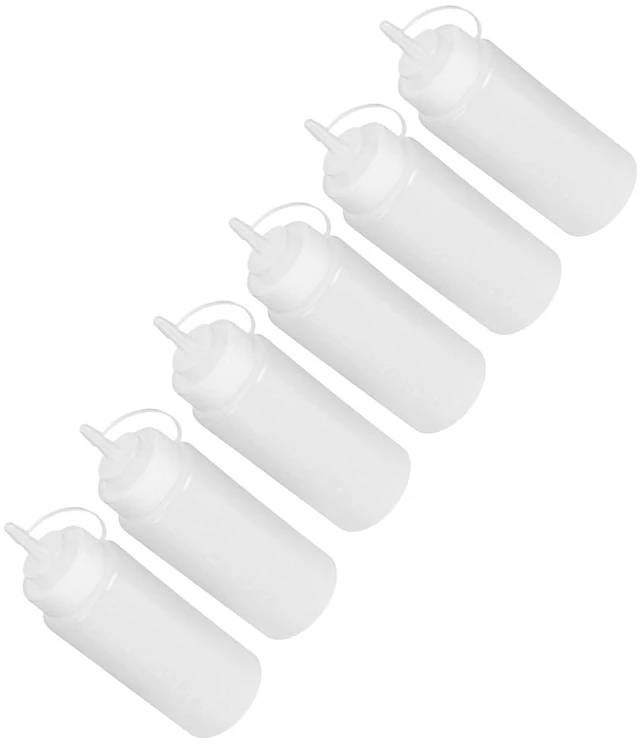 Alt view image 2 of 6 - Walfront Tomato Sauce Squeeze Bottle Plastic Sauce Dispenser Set 480ml