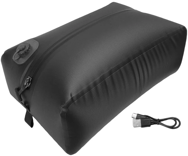 Alt view image 6 of 6 - WALFRONT Vacuum Compression Travel Bag, TPU Saving Vacpack with USB Air Pump, Airtight Reusable Packing Cube for Carry On Suitcases Backpack Travel Camping Business