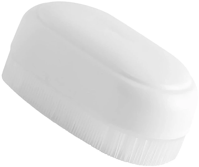Alt view image 4 of 6 - WALFRONT Shoe Cleaning Brush, Plastic Soft Laundry Scrub Brush 10 X 6 X 4.5 Cm, Grip Handle for Sneaker Boot Fabric Care, for Clothes Floors Bathrooms Household Use