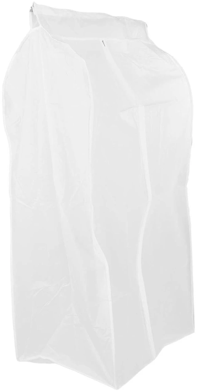 Alt view image 4 of 6 - WALFRONT Translucent Garment Bags PEVA Hanging Clothes Storage Covers 50 X 60 X 120 Cm Dust Proof Breathable Reusable for Closet Wardrobe Travel Suits Dresses Coats