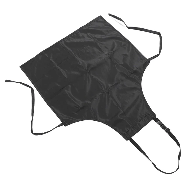 Alt view image 2 of 6 - Walfront Apron with Adjustable Neck Strap and Oil Proof Fabric, 35 Inches Long One Size for Kitchen Gardening Cooking