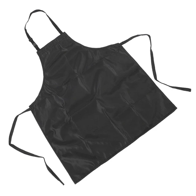 Alt view image 3 of 6 - Walfront Apron with Adjustable Neck Strap and Oil Proof Fabric, 35 Inches Long One Size for Kitchen Gardening Cooking
