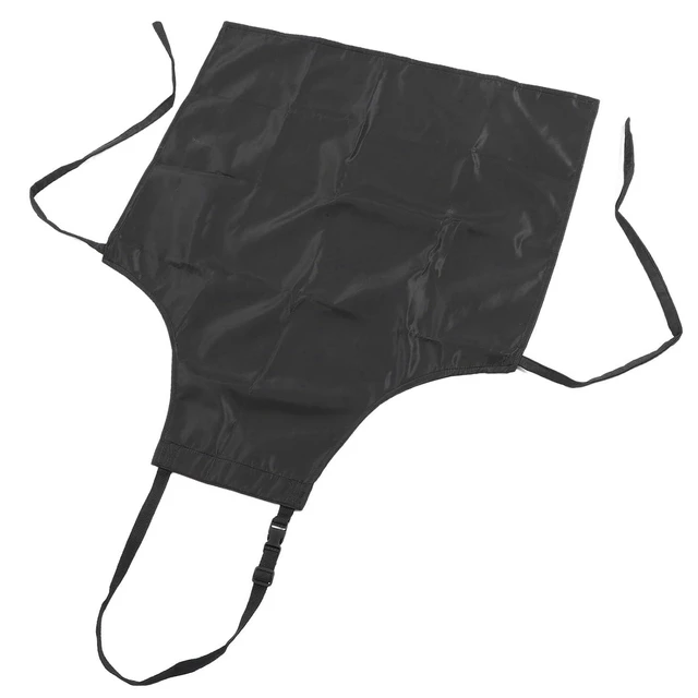 Alt view image 4 of 6 - Walfront Apron with Adjustable Neck Strap and Oil Proof Fabric, 35 Inches Long One Size for Kitchen Gardening Cooking