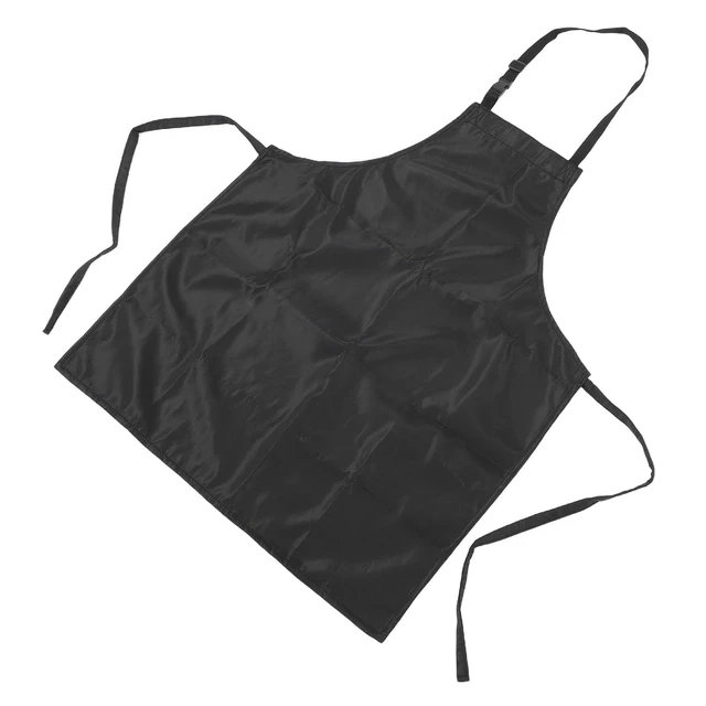 Alt view image 5 of 6 - Walfront Apron with Adjustable Neck Strap and Oil Proof Fabric, 35 Inches Long One Size for Kitchen Gardening Cooking