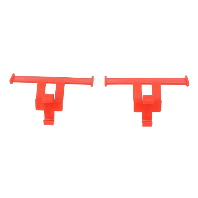 Alt view image 6 of 6 - Walfront Clogs Shoes Tail Wing Decor, ABS Hole Shoes Decoration Accessories, 1 Pair Lightweight Shoe Spoilers Charm for Slippers Sandals Women Girls Kids Boys