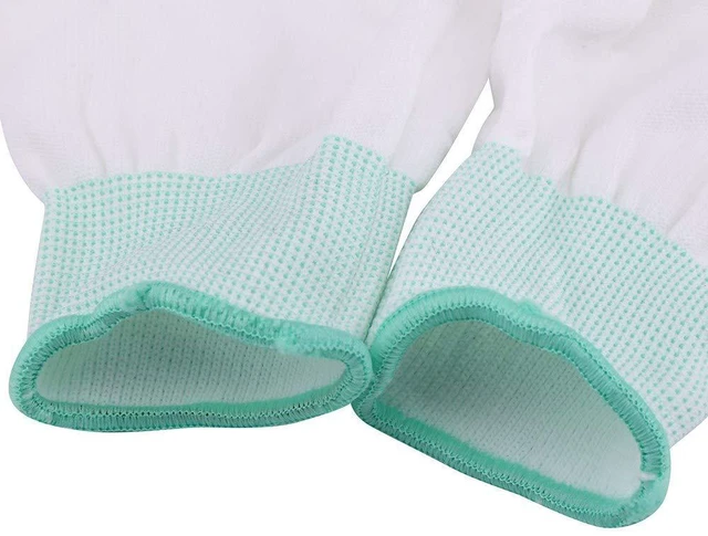Alt view image 2 of 3 - Walfront Anti Static Gloves PU Coated Fingertip Nylon Fiber Work Gloves