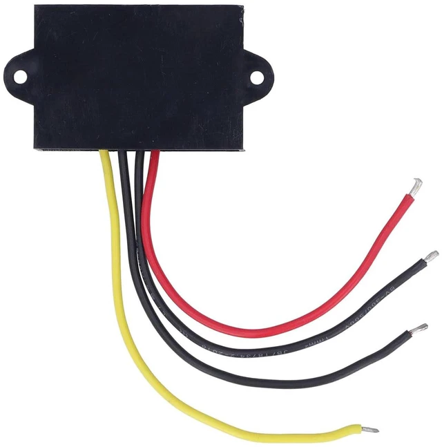 Alt view image 3 of 6 - WALFRONT 12V to 15V Boost Converter, PP Resin Sealed DC to DC Step Up Module 75W 5A IP67 96% Efficiency with Protection for Electrical Equipment Outdoor Use