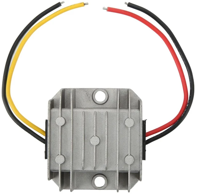 Alt view image 5 of 6 - WALFRONT DC Voltage Converter, Die Cast Aluminum 72V to 12V 3A DC Module, IP67 Shockproof 96 Percent Efficiency Protection for Electrical Equipment Motor Use