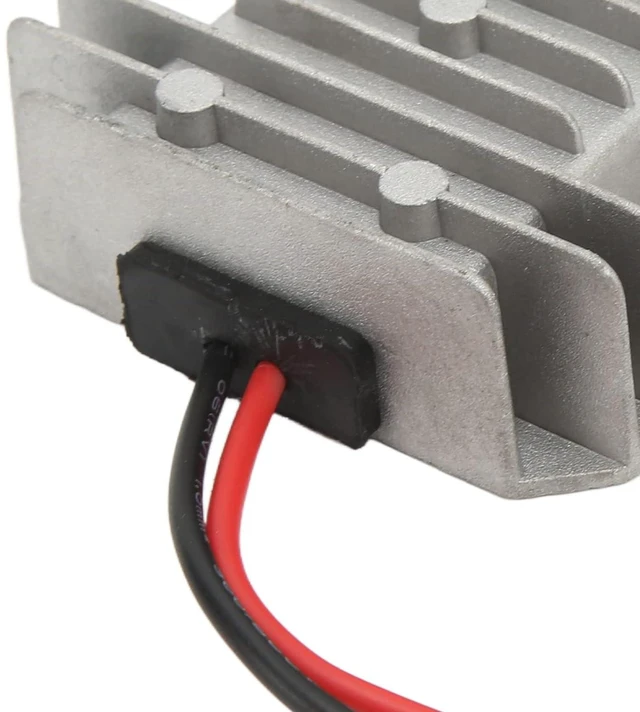 Alt view image 6 of 6 - WALFRONT DC Voltage Converter, Die Cast Aluminum 72V to 12V 3A DC Module, IP67 Shockproof 96 Percent Efficiency Protection for Electrical Equipment Motor Use