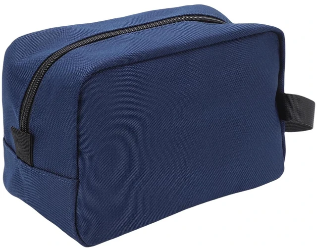 Alt view image 2 of 6 - Walfront Men Toiletry Bag Travel Toiletry Organizer Hanging Storage Bag with Multiple Mesh Pockets Water Nylon for Business Trip Gym Vacation (Dark Blue)