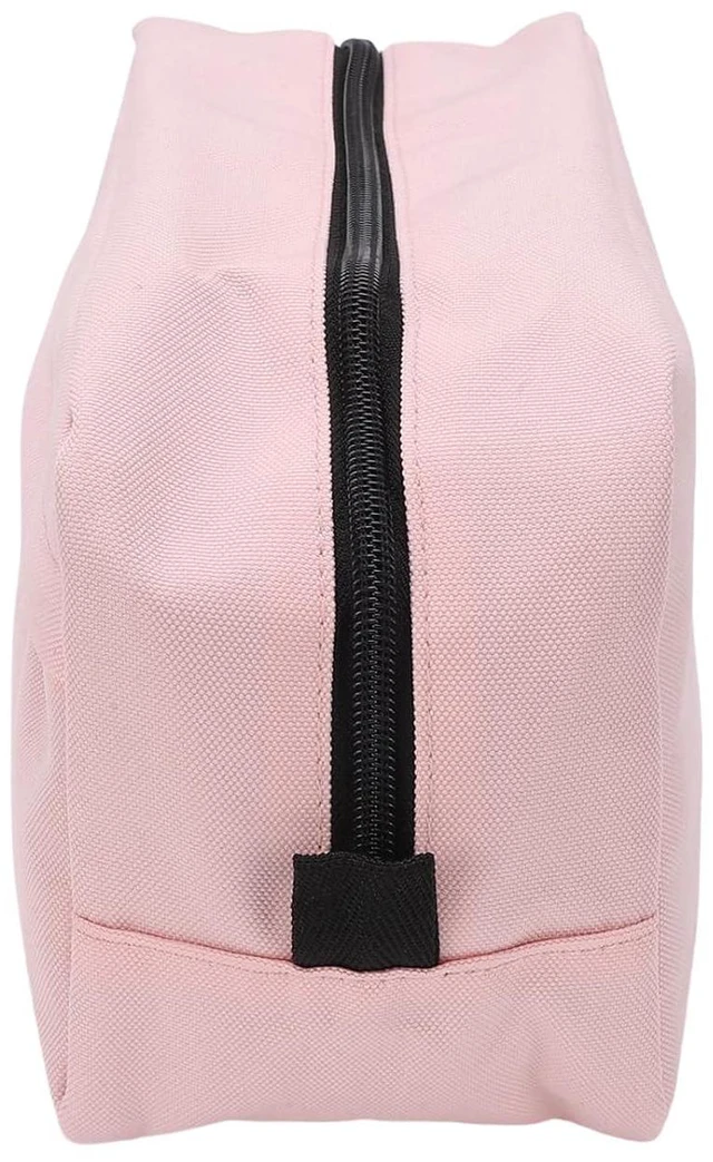 Alt view image 4 of 6 - Walfront Men Toiletry Bag Travel Toiletry Organizer Hanging Storage Bag with Multiple Mesh Pockets Water Nylon for Business Trip Gym Vacation (Pink)