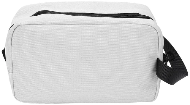 Main image of Walfront Men Toiletry Bag Travel Toiletry Organizer Hanging Storage Bag with Multiple Mesh Pockets Water Nylon for Business Trip Gym Vacation (White)