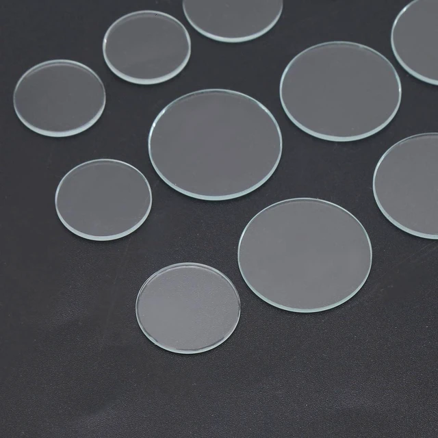 Alt view image 4 of 6 - Walfront Watch Glass Mineral Glass Flat Crystal Lens Set 18Pcs 16 to 24.5mm 1.2mm Thick Transparent Replacement for Watch Repair Replacement and Hobby Users