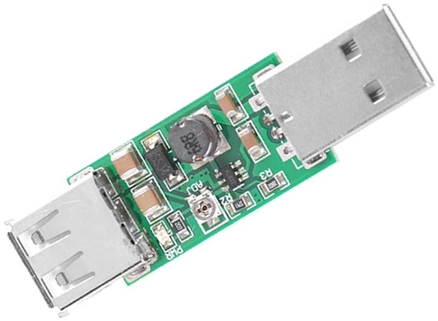 Alt view image 2 of 6 - WALFRONT USB Step Up Voltage Converter, Adjustable Output Boost Module 3V to 6V Input to 6V 15.5V Output, 79 90 Percent Efficiency, Portable DC DC Power Supply for Small Devices