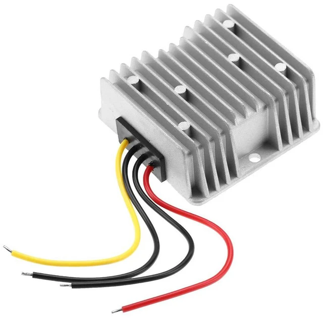 Alt view image 4 of 6 - WALFRONT 12V to 24V DC Converter Regulator, Organic Silicone Sealed Step Up Power Supply 10A 240W, 96% Efficiency, Multi Protection, for Vehicles Solar Panels Robots Pumps