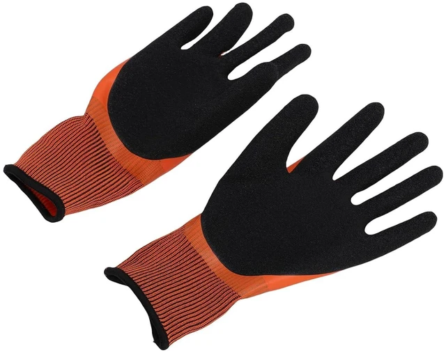 Alt view image 2 of 6 - Walfront Insulated Electrician Gloves, Rubber Non Slip Grip High Voltage Protection Flame Retardant Work Gloves for Electricians