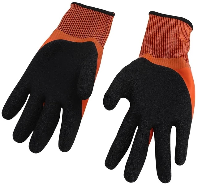 Alt view image 3 of 6 - Walfront Insulated Electrician Gloves, Rubber Non Slip Grip High Voltage Protection Flame Retardant Work Gloves for Electricians